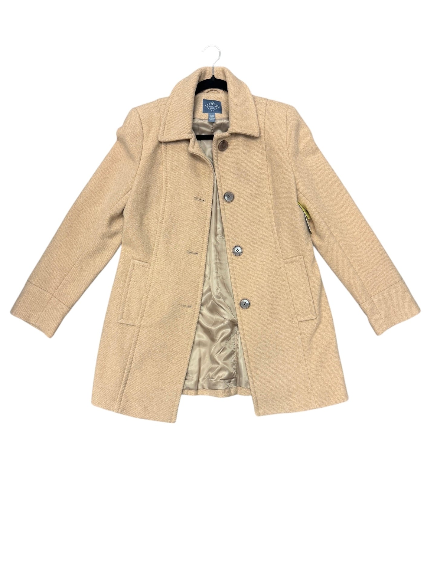 Coat Parka By St Johns Bay In Tan, Size: S