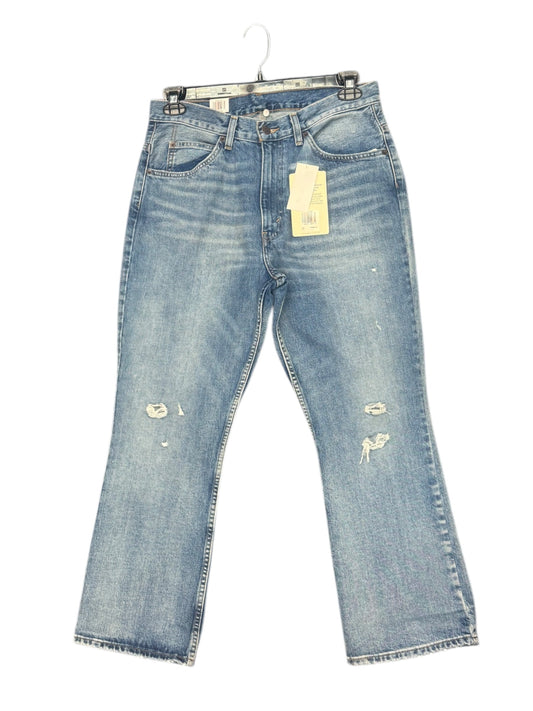 Jeans Boot Cut By Levis In Blue Denim, Size: 12