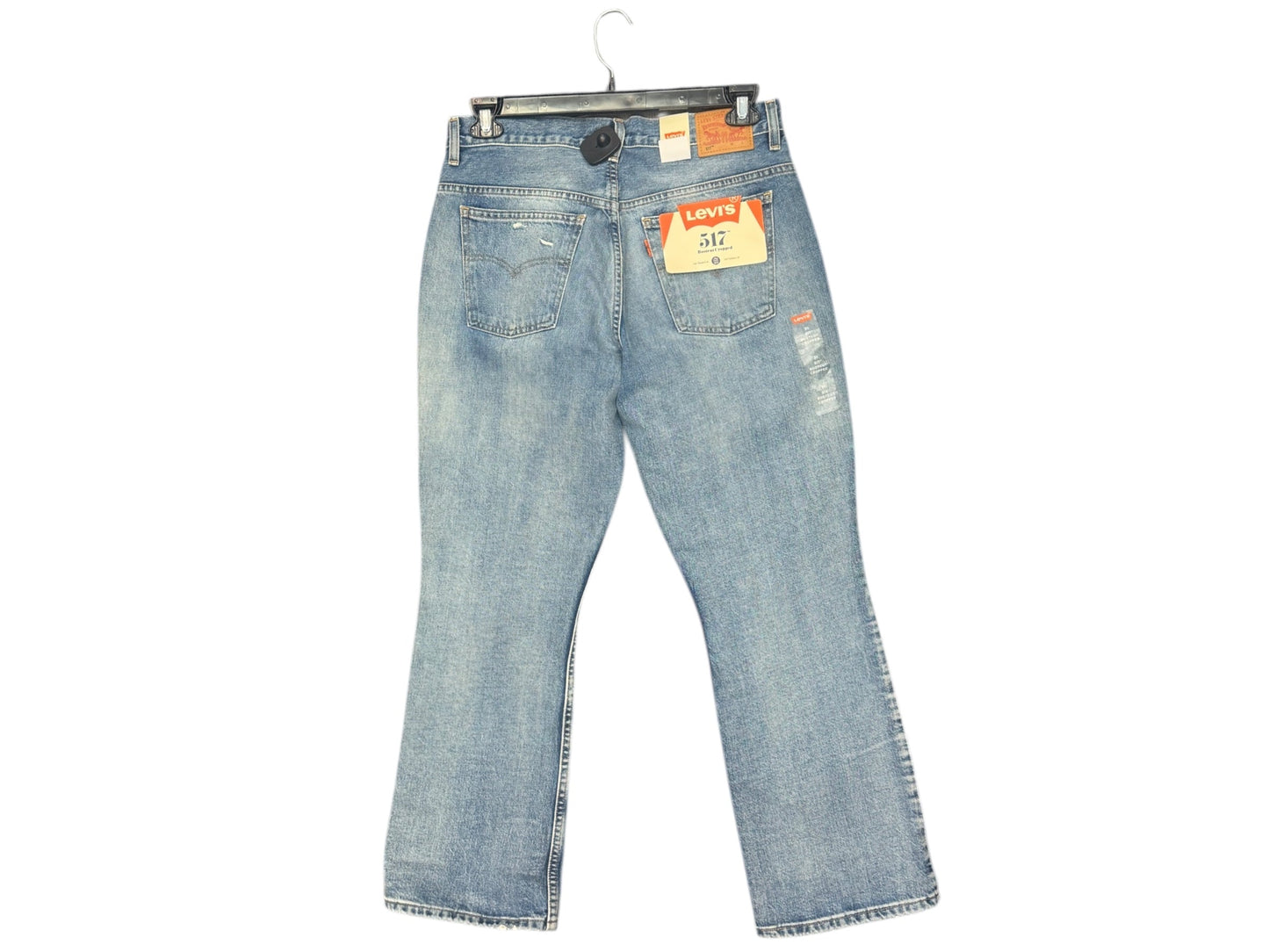 Jeans Boot Cut By Levis In Blue Denim, Size: 12