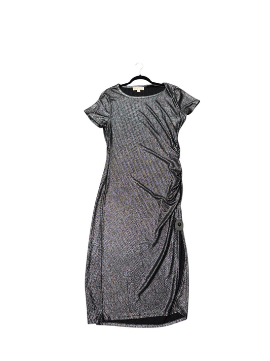 Dress Party Long By Michael By Michael Kors In Silver, Size: 2x