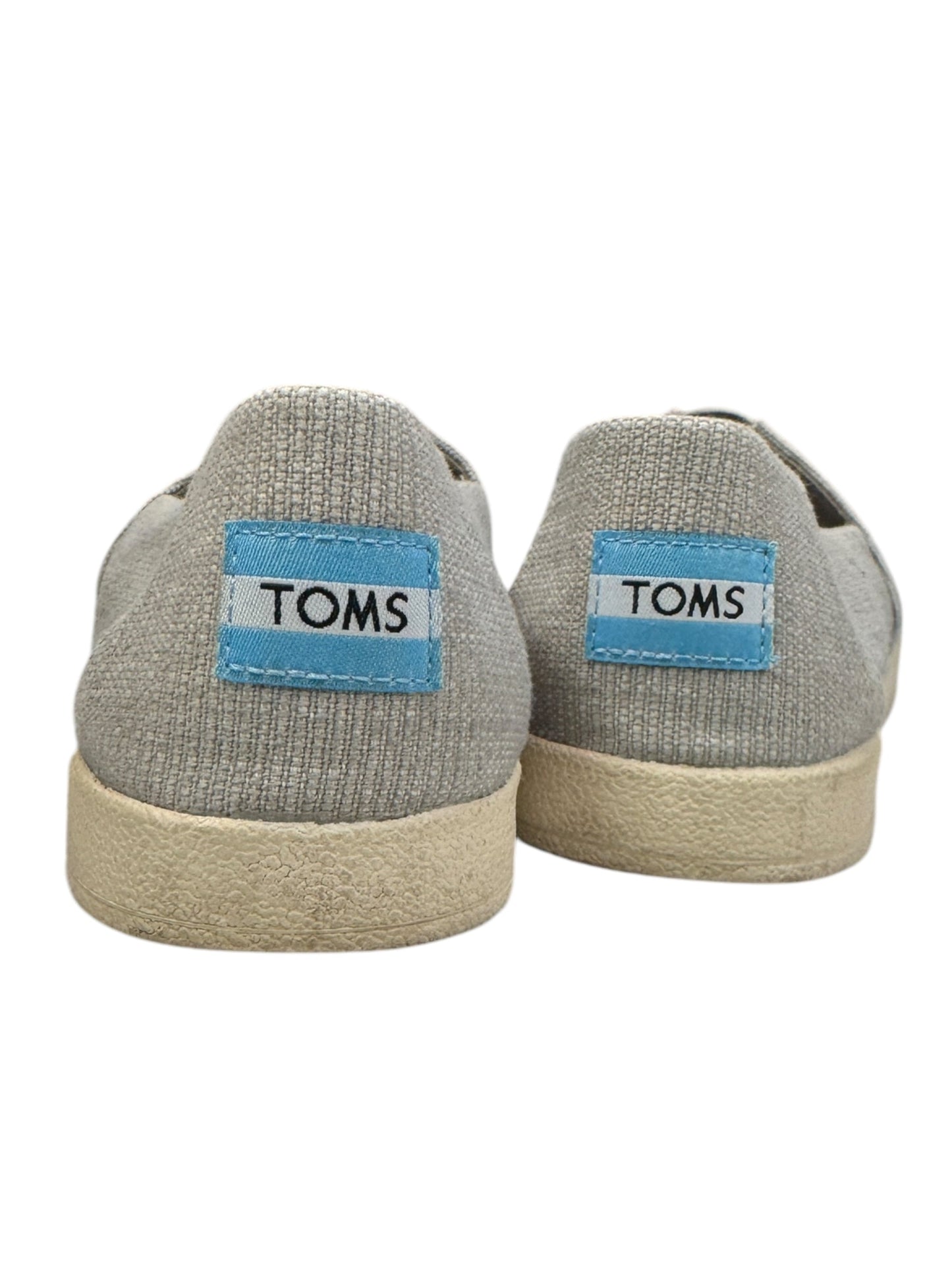 Shoes Flats By Toms In Grey, Size: 7