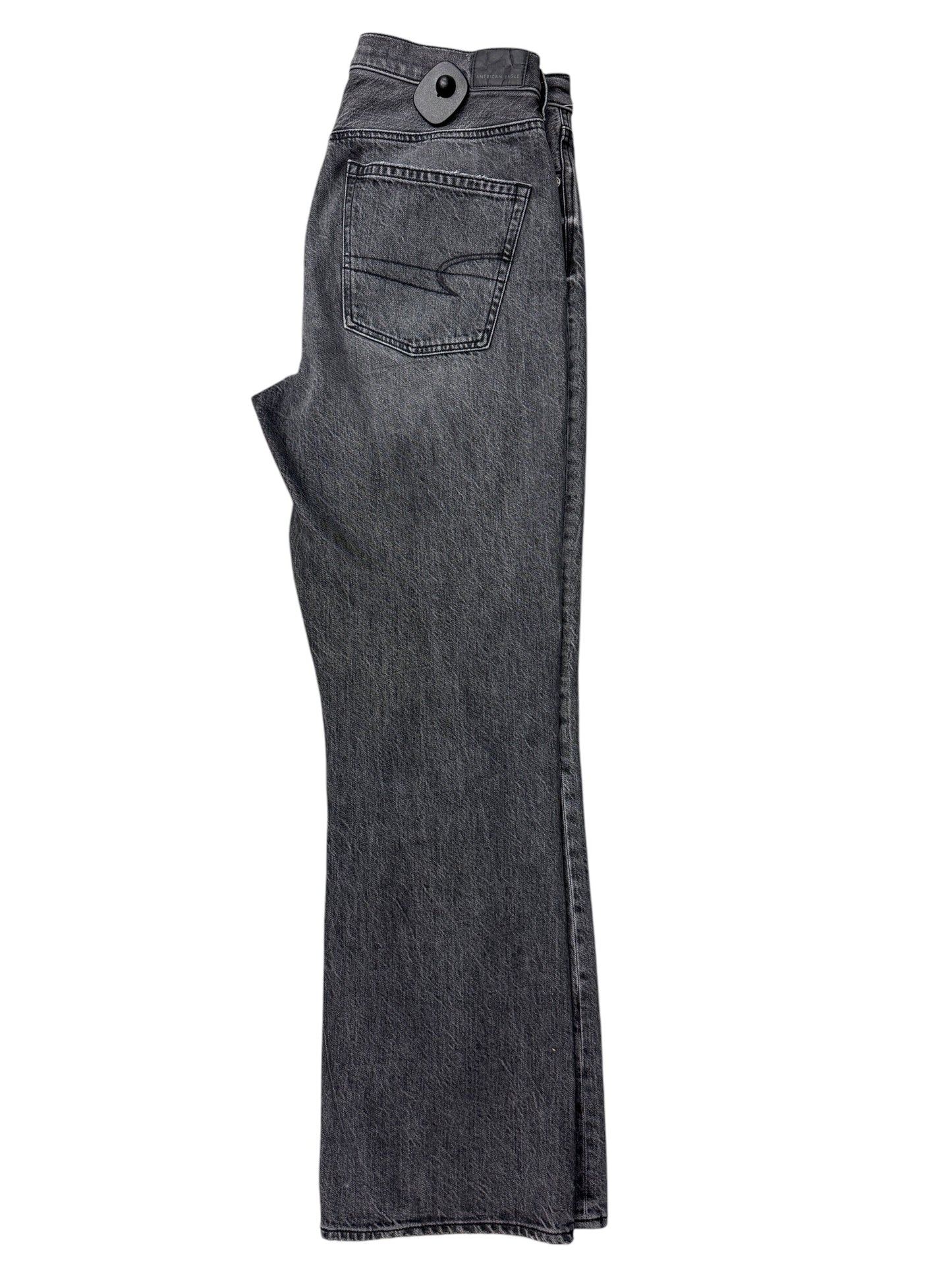 Jeans Straight By American Eagle In Grey, Size: 10