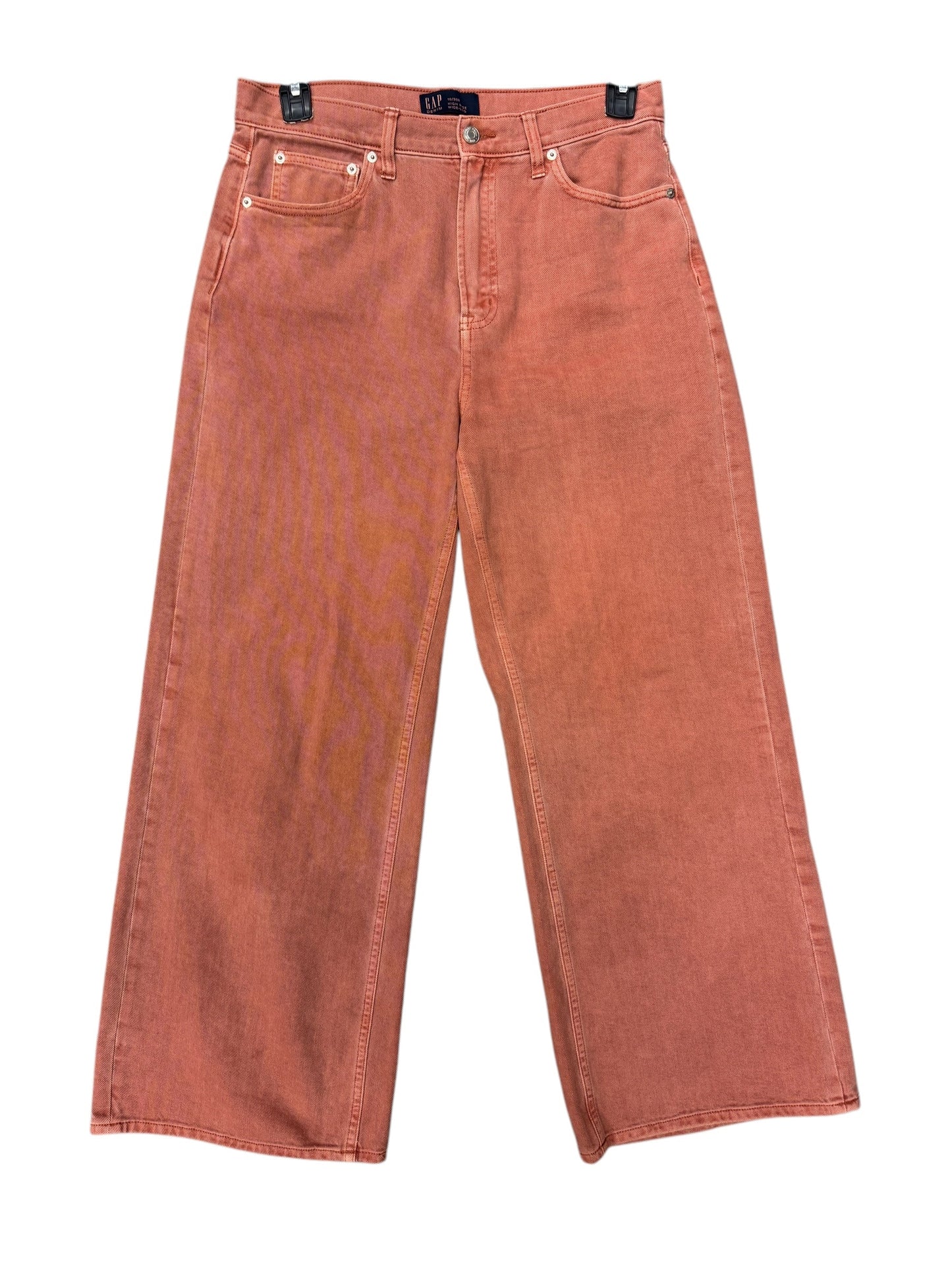 Jeans Straight By Gap In Orange, Size: 10