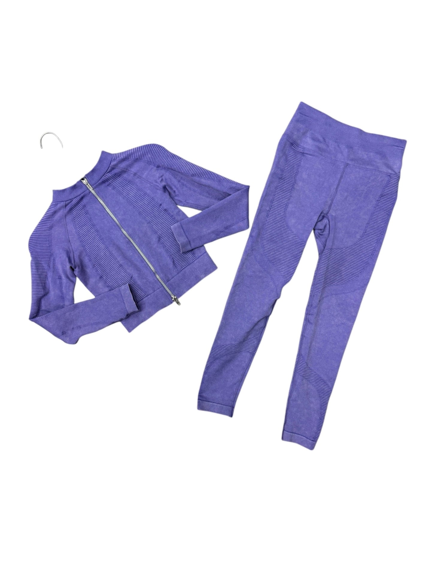 Athletic Pants 2pc By Clothes Mentor In Purple, Size: S