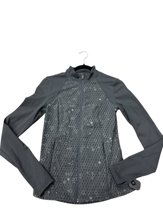 Athletic Jacket By Sweaty Betty In Grey, Size: S