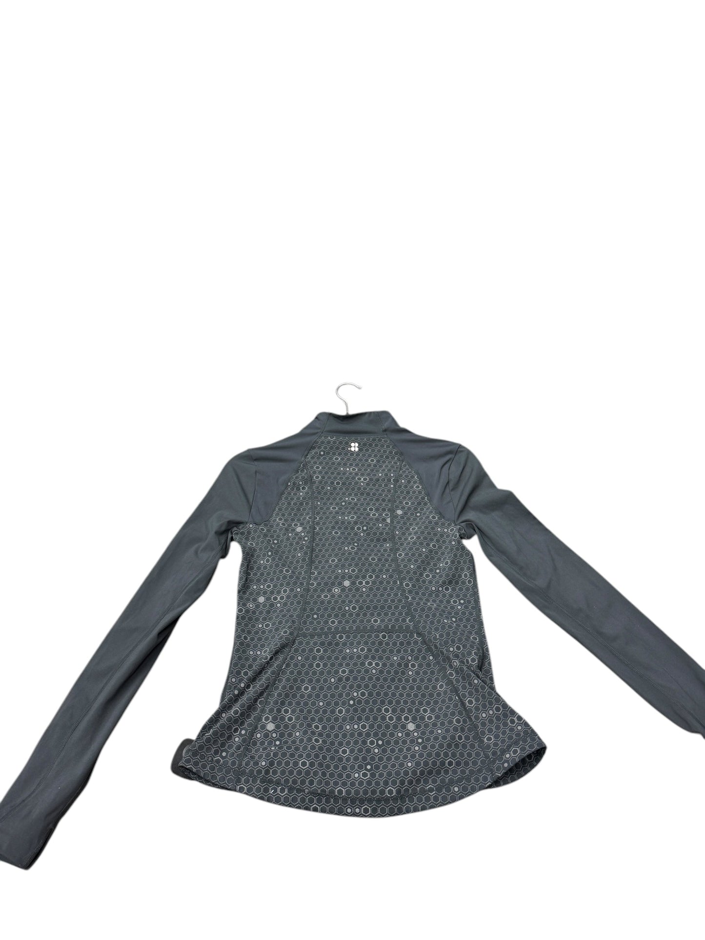 Athletic Jacket By Sweaty Betty In Grey, Size: S