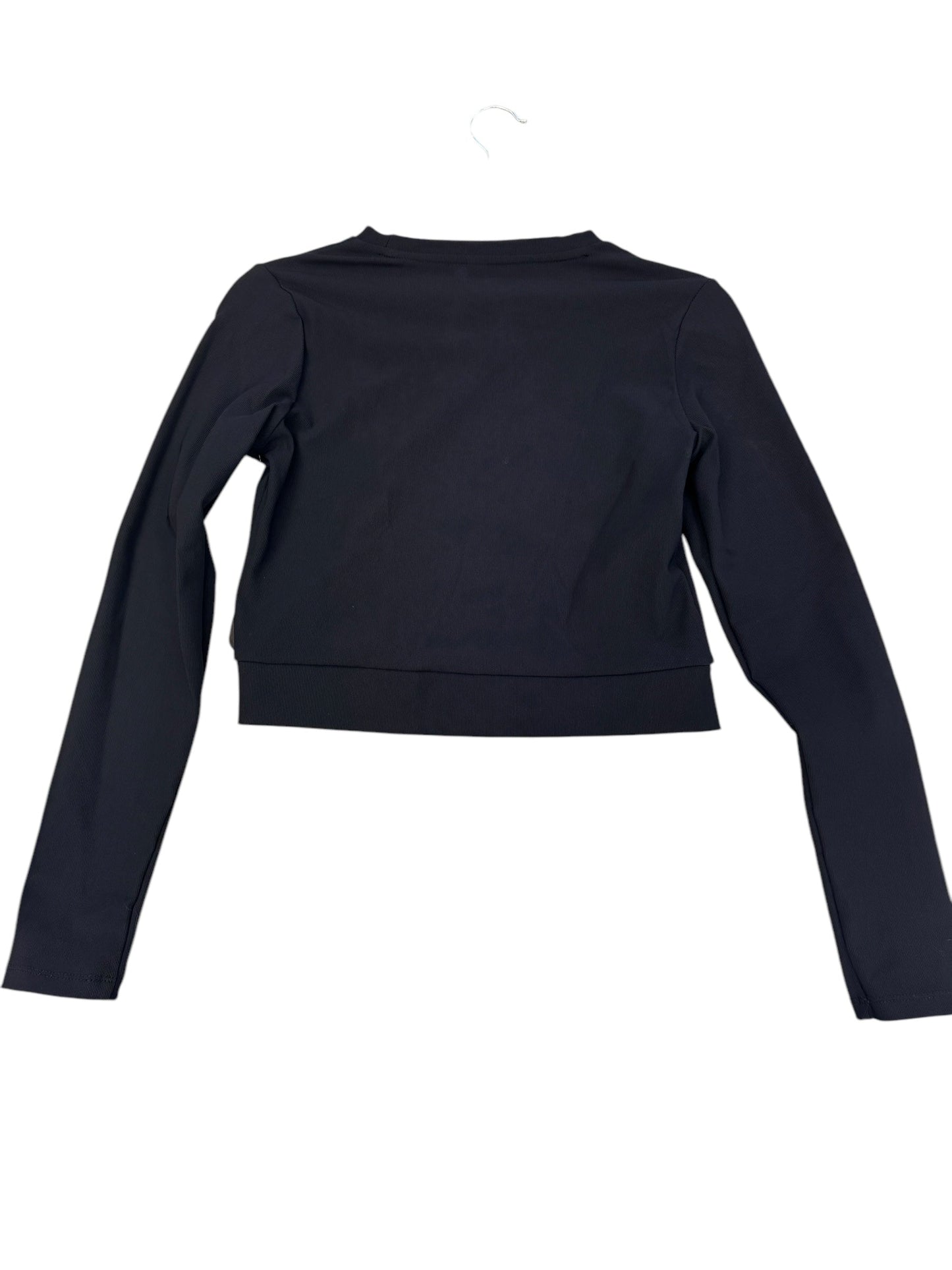 Athletic Top Long Sleeve Crewneck By Kyodan In Black, Size: L