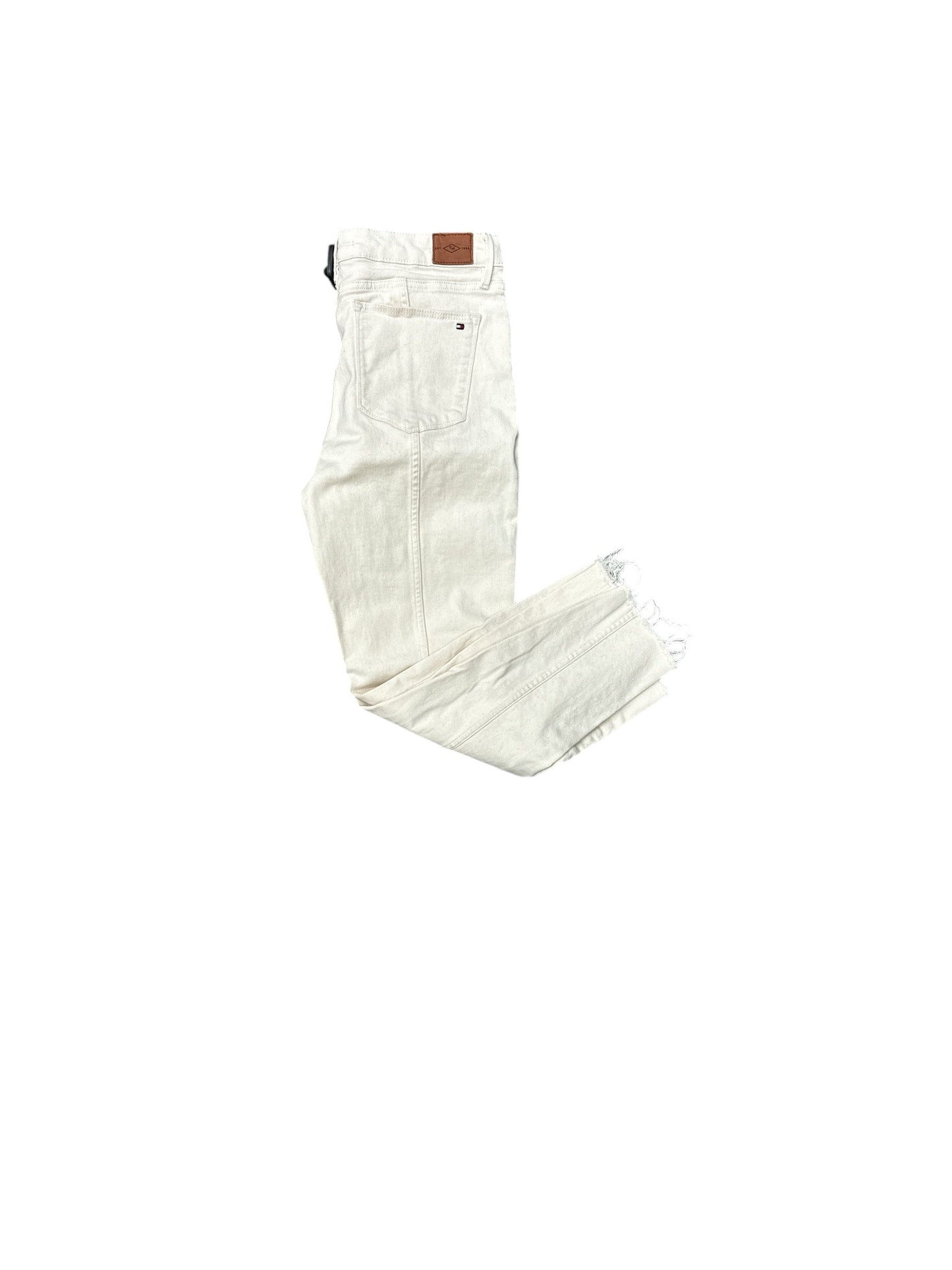 Jeans Straight By Tommy Hilfiger In Beige, Size: 12