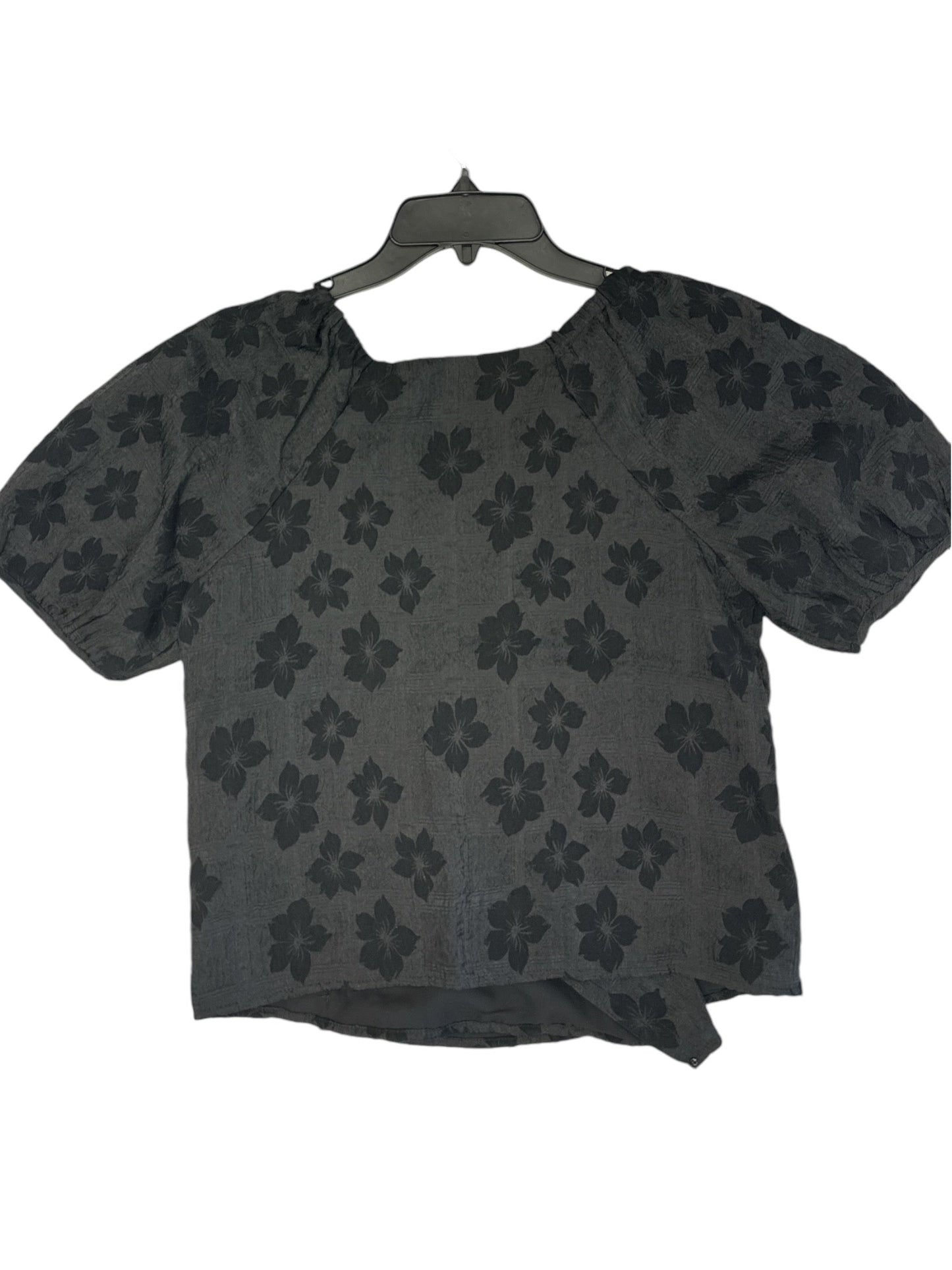 Top Short Sleeve By Madewell In Black, Size: Xs