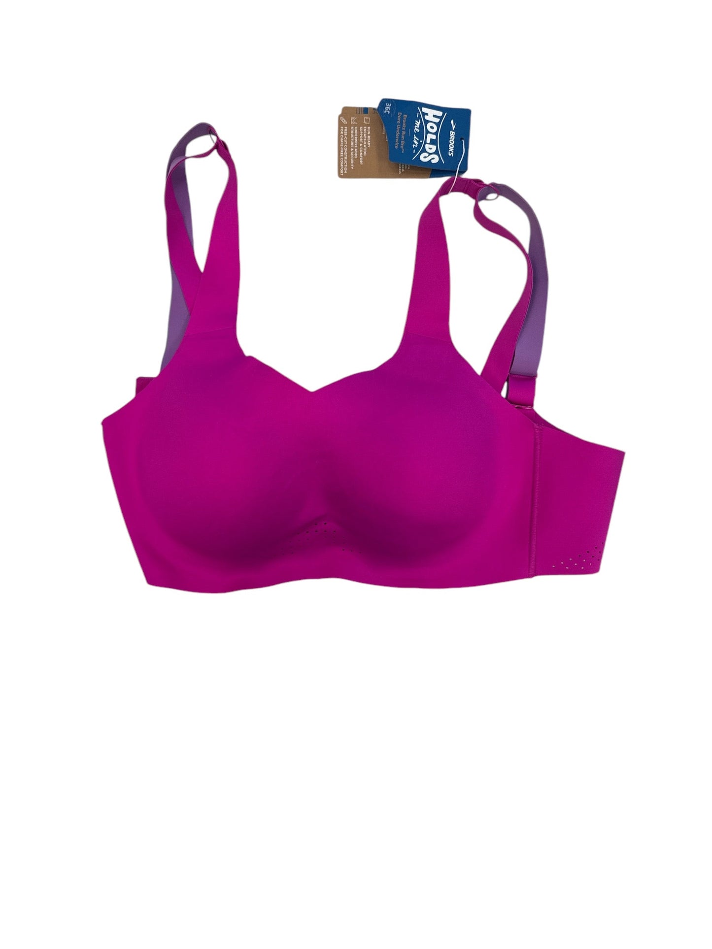 Athletic Bra By Brooks In Pink, Size: 36c