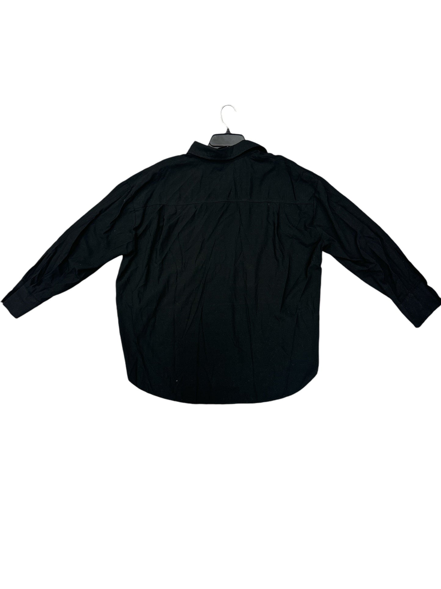 Top Long Sleeve By Mittoshop In Black, Size: M