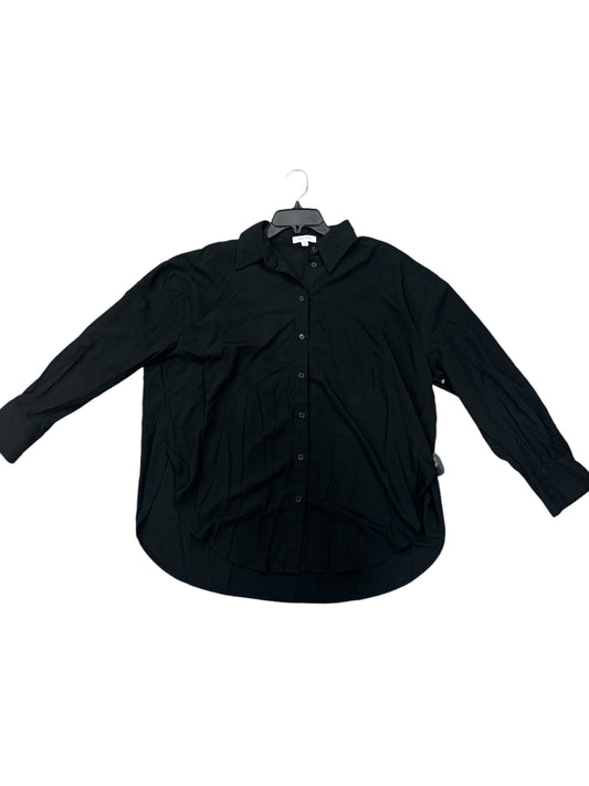 Top Long Sleeve By Mittoshop In Black, Size: M