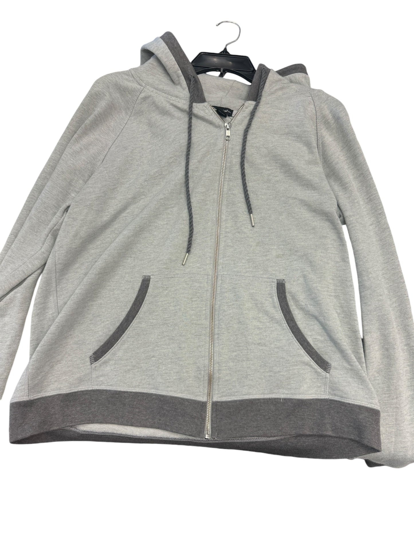 Sweatshirt Hoodie By Champion In Grey, Size: 2x