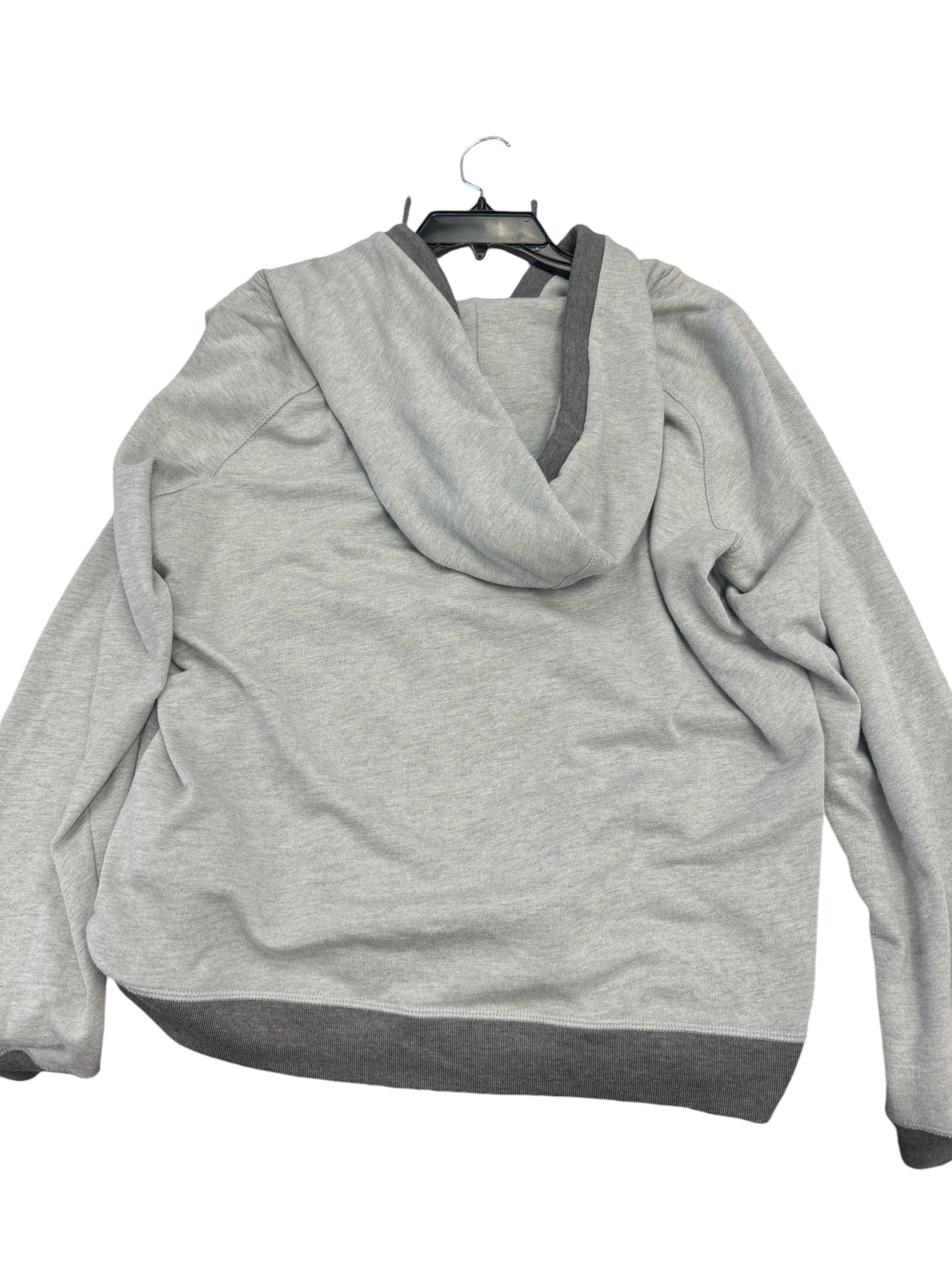 Sweatshirt Hoodie By Champion In Grey, Size: 2x