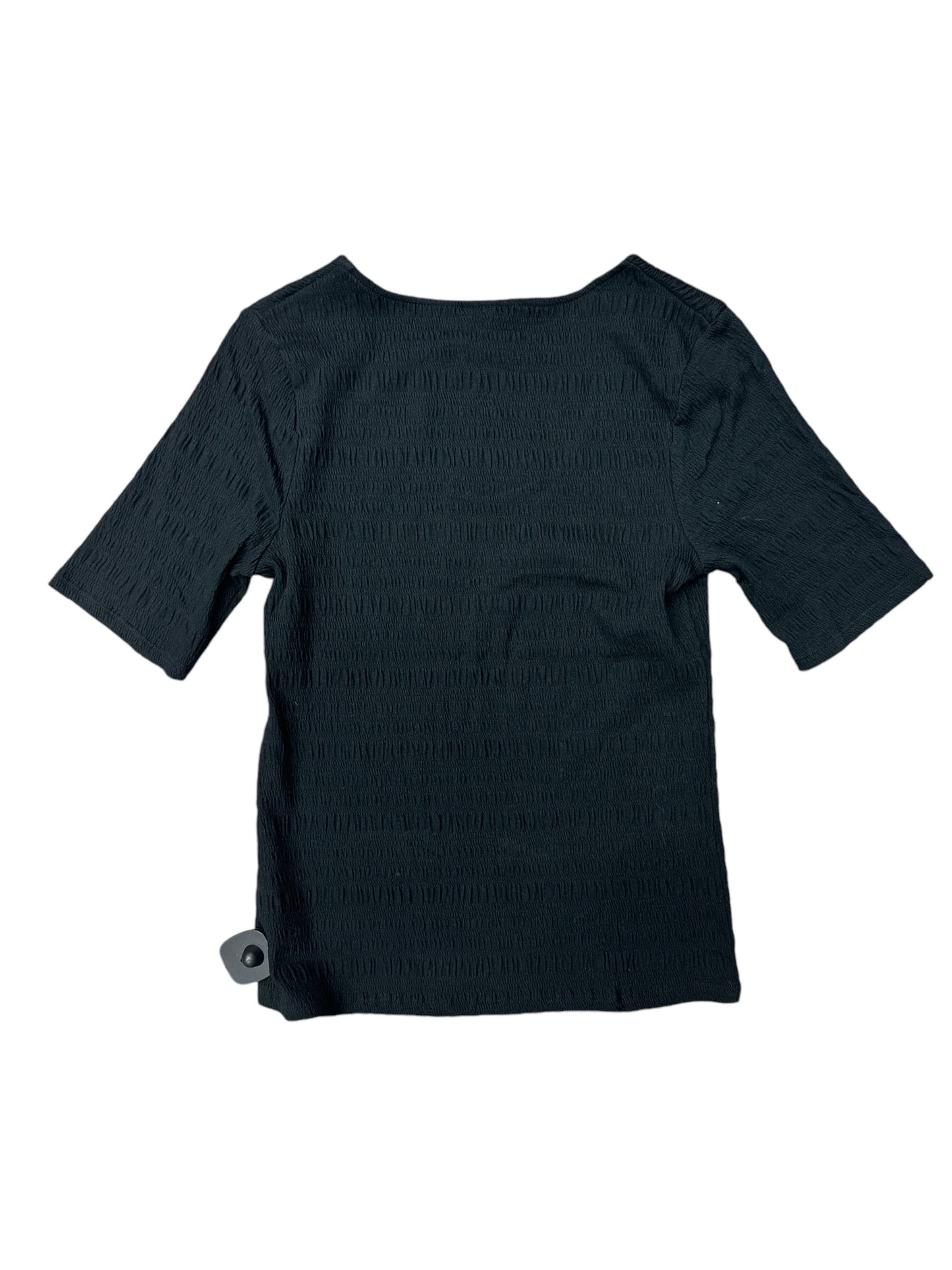 Top Short Sleeve By A New Day In Black, Size: S