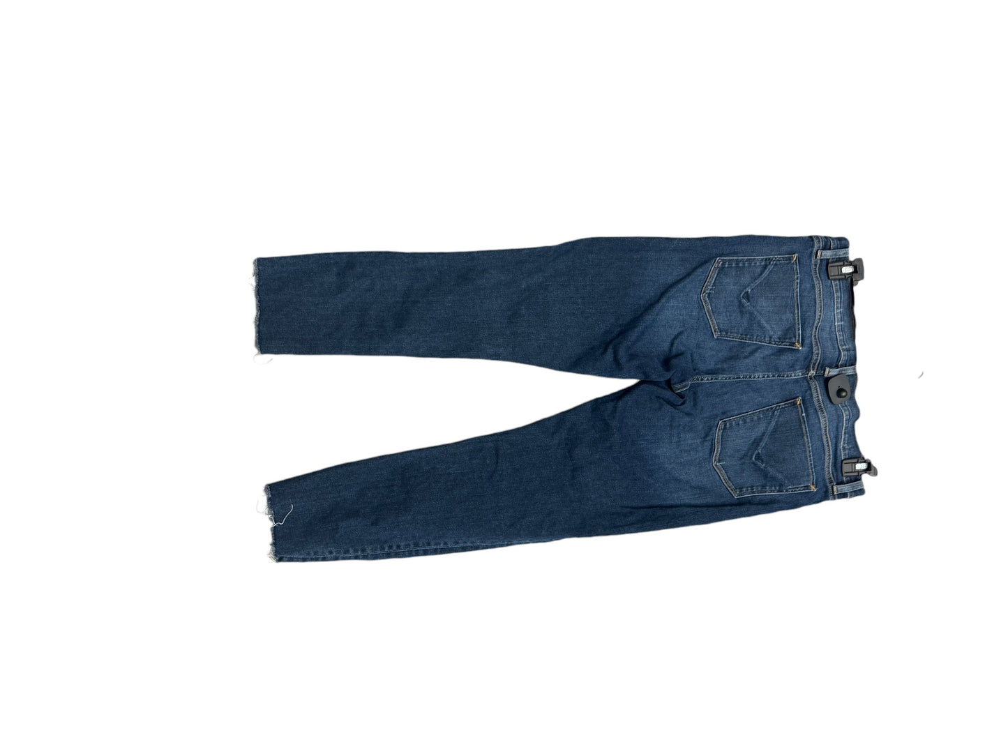 Jeans Straight By Hudson In Blue Denim, Size: 14