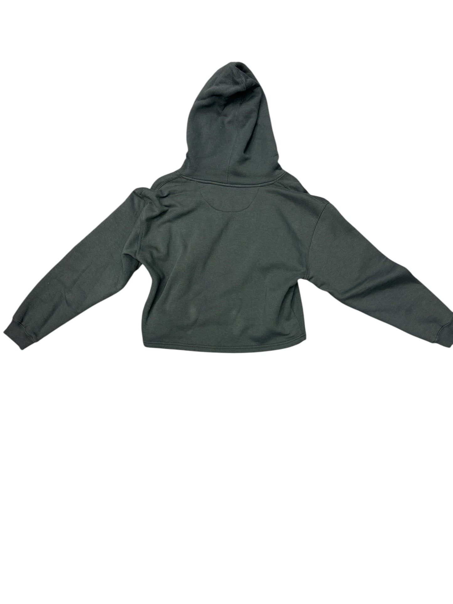 Sweatshirt Hoodie By Clothes Mentor In Green, Size: L