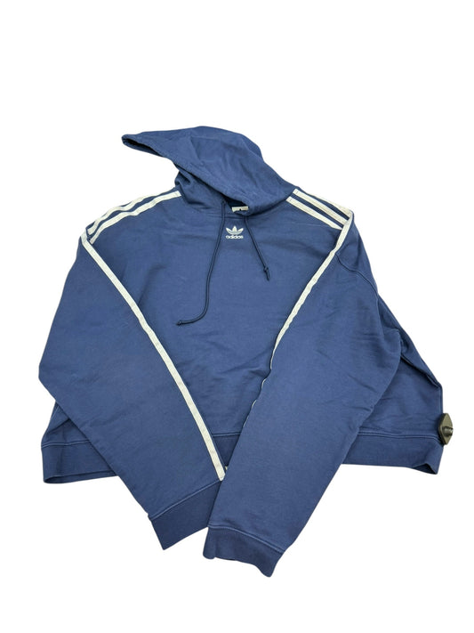 Sweatshirt Hoodie By Adidas In Navy, Size: Xl