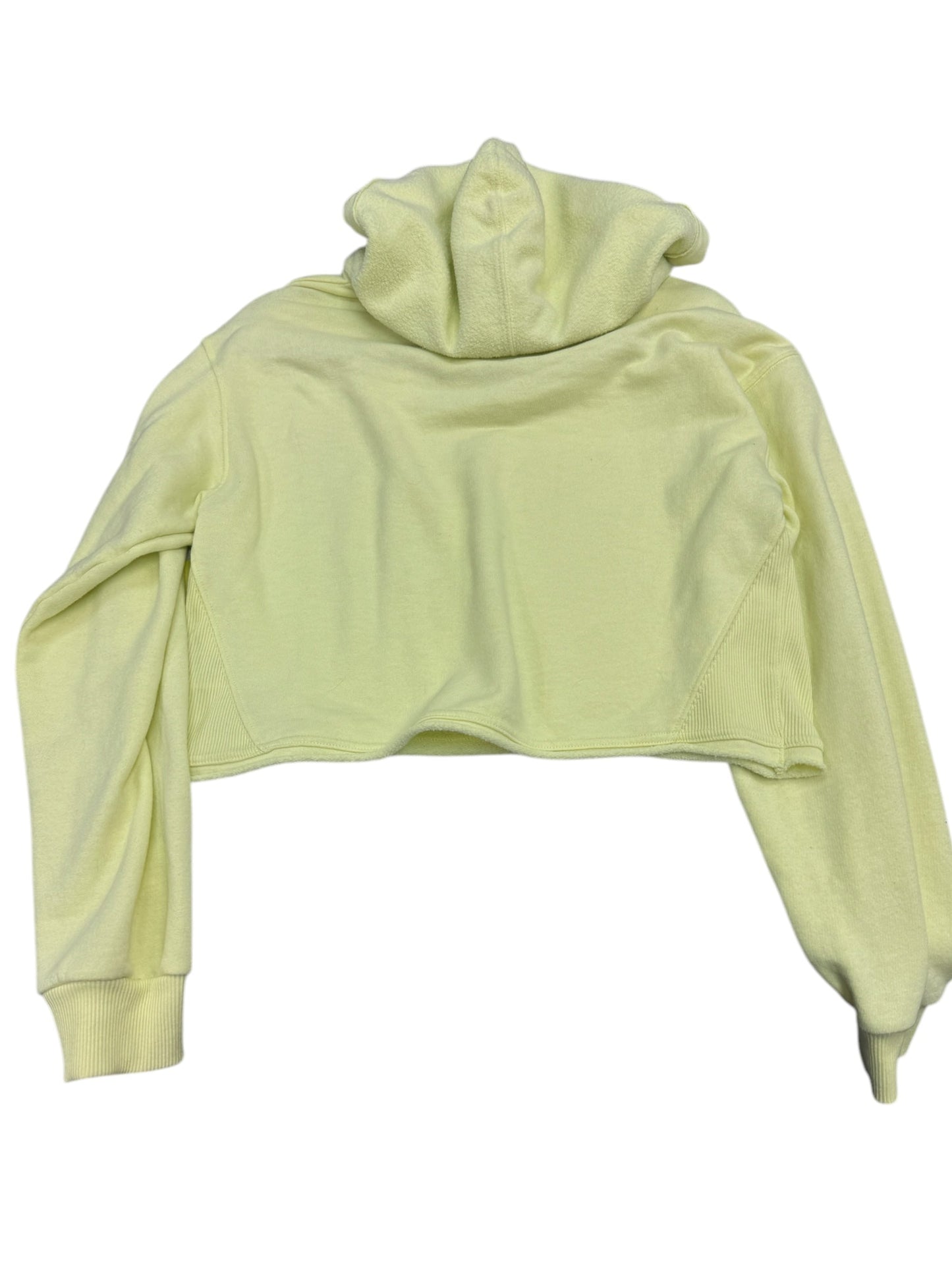 Sweatshirt Hoodie By American Eagle In Yellow, Size: M