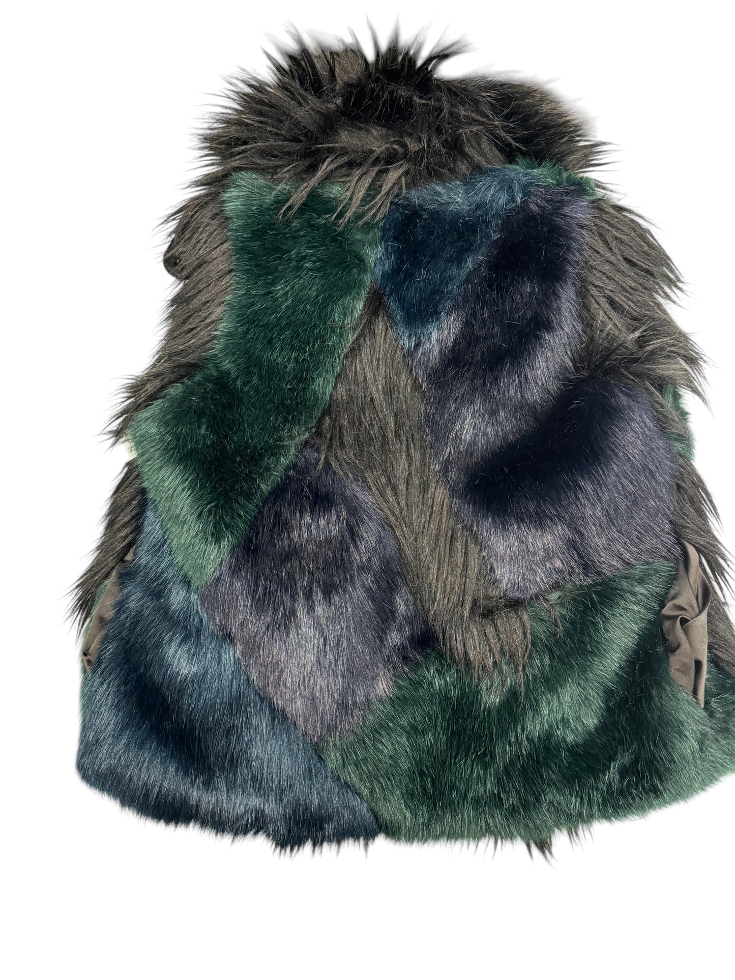 Vest Faux Fur & Sherpa By Blanknyc In Multi-colored, Size: Xs