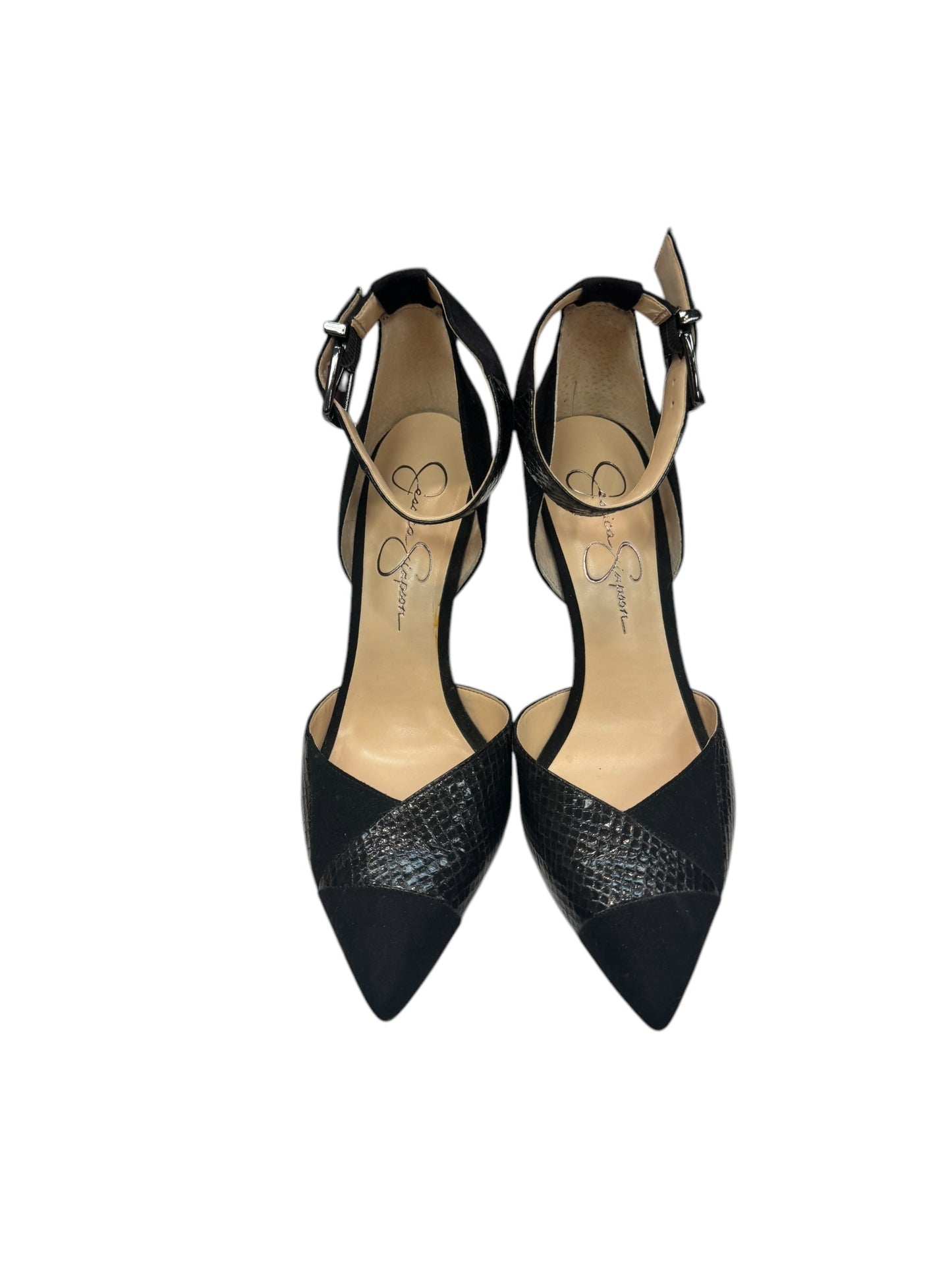 Shoes Heels Kitten By Jessica Simpson In Black, Size: 9