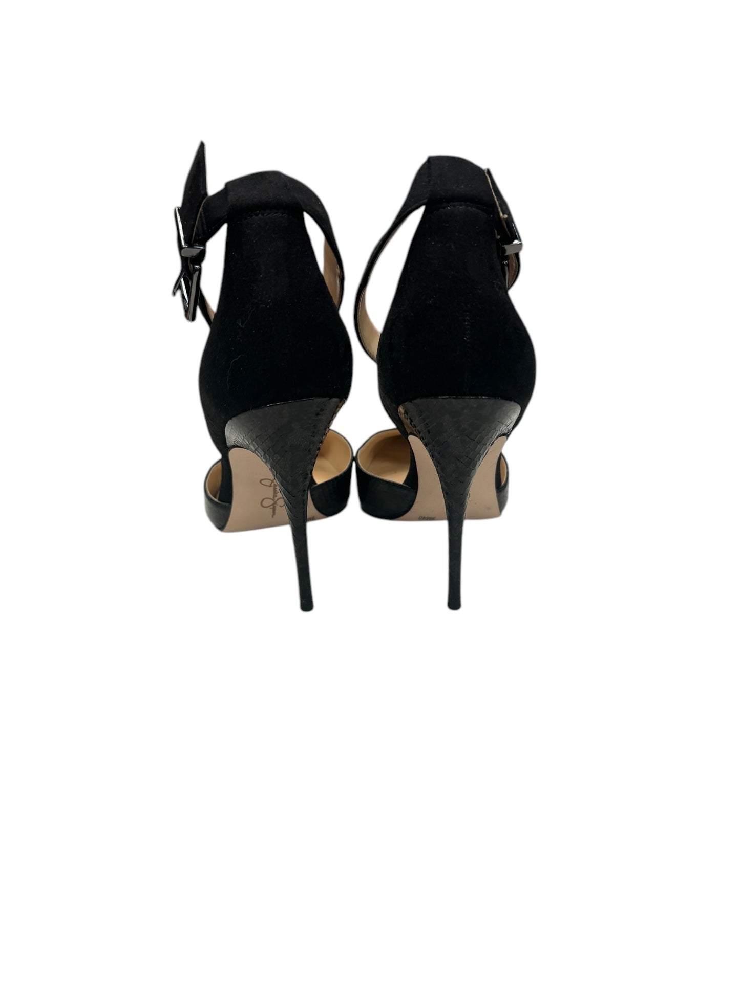 Shoes Heels Kitten By Jessica Simpson In Black, Size: 9