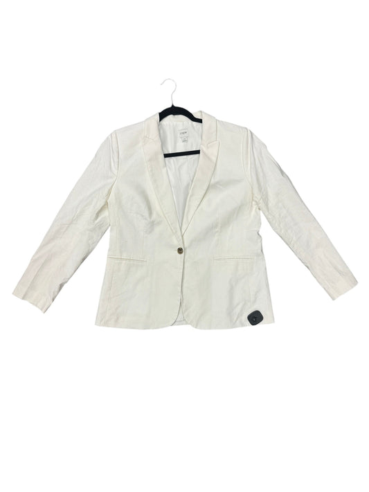 Blazer By J. Crew In White, Size: Xl