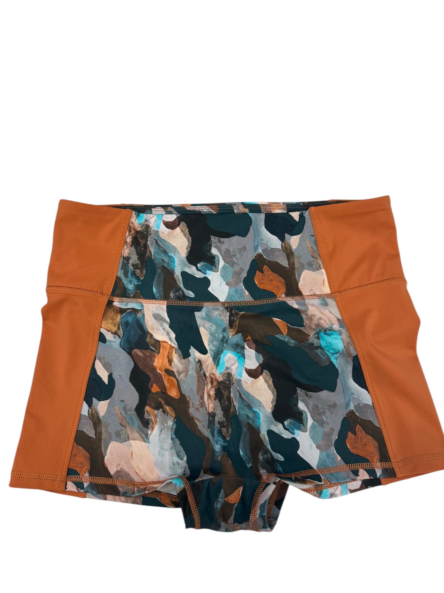 Athletic Shorts 2pc By Fabletics In Orange, Size: M