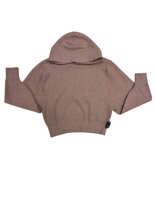 Sweatshirt Hoodie By Clothes Mentor In Brown, Size: S