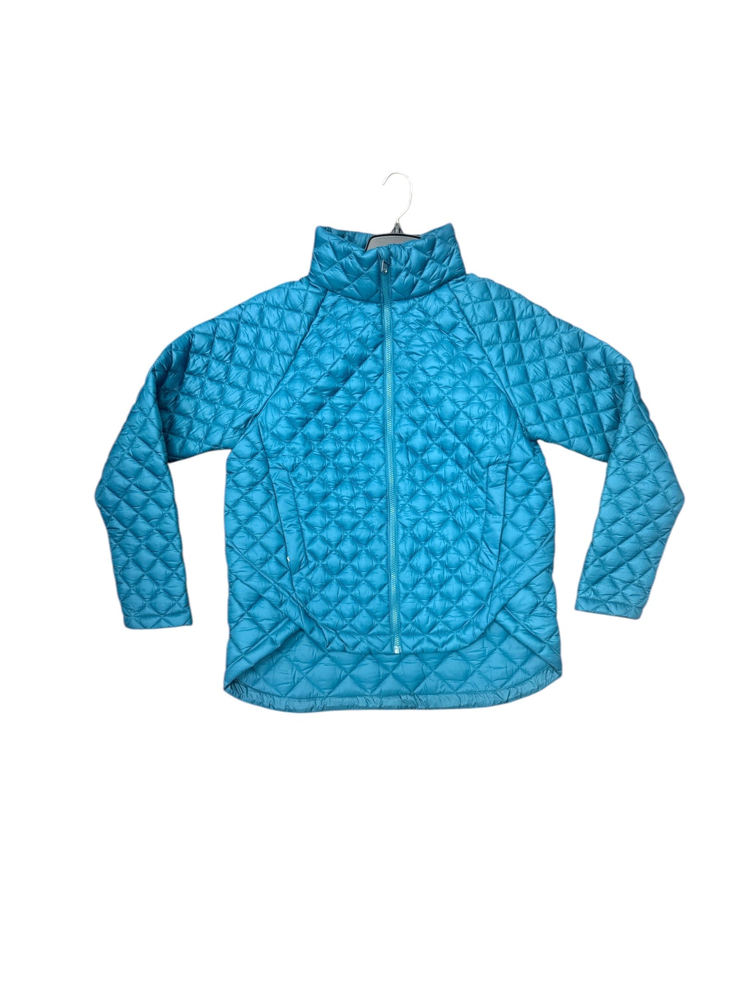 Jacket Puffer & Quilted By Athleta In Blue, Size: M