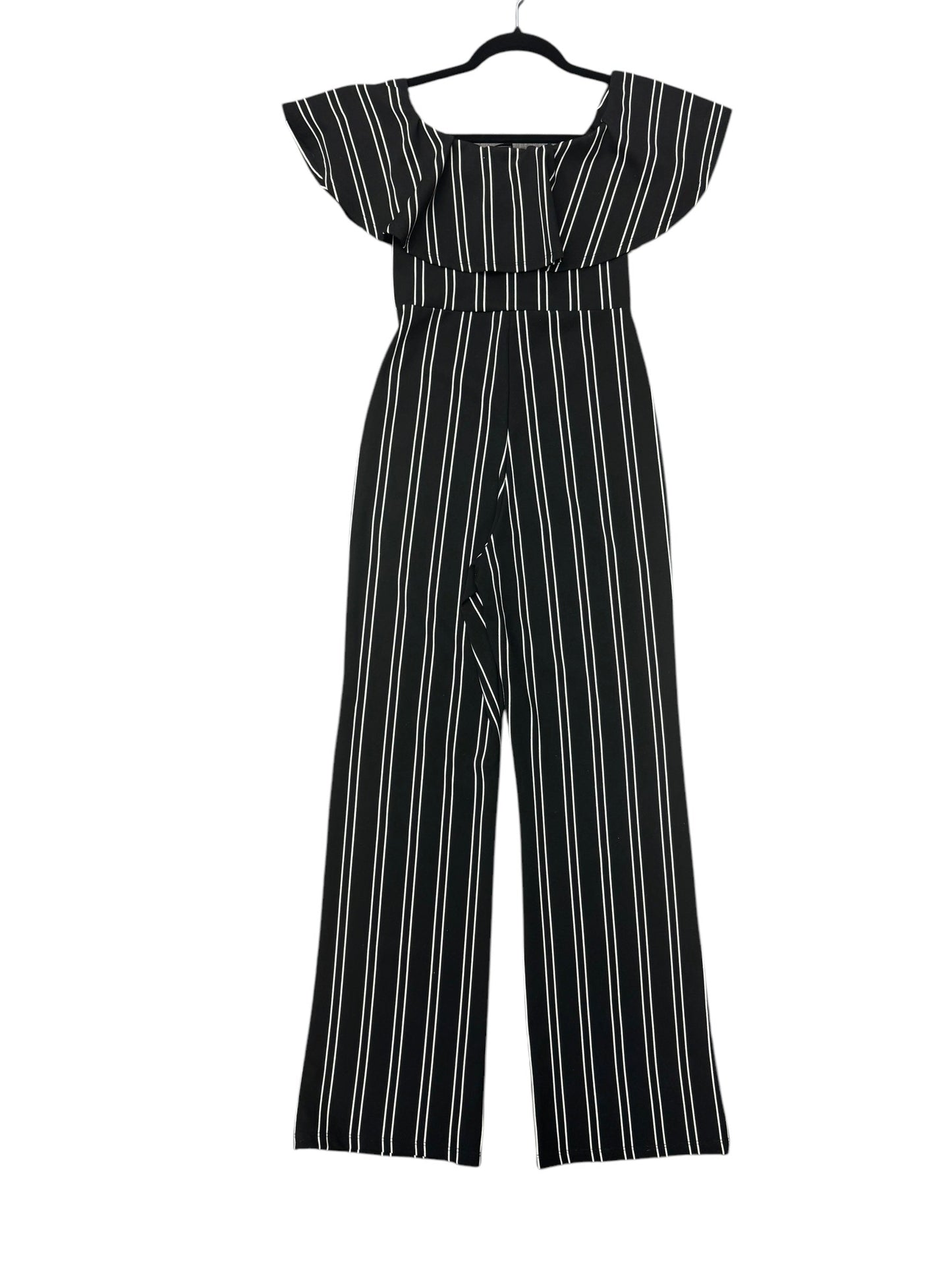 Jumpsuit By Clothes Mentor In Striped Pattern, Size: 4