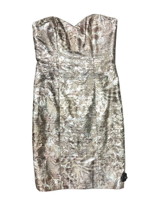 Dress Party Midi By Badgley Mischka In Gold, Size: 6