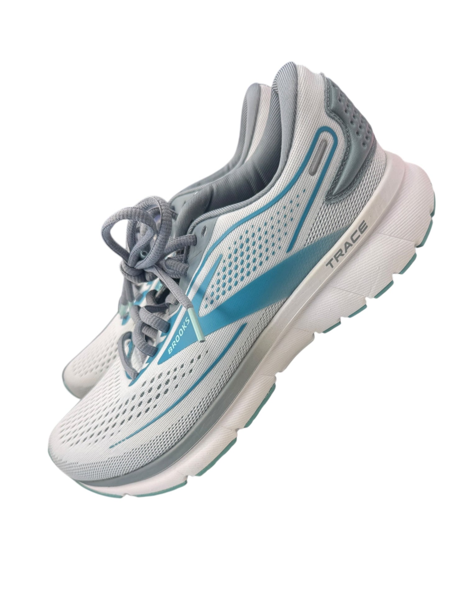 Shoes Athletic By Brooks In Teal, Size: 8.5