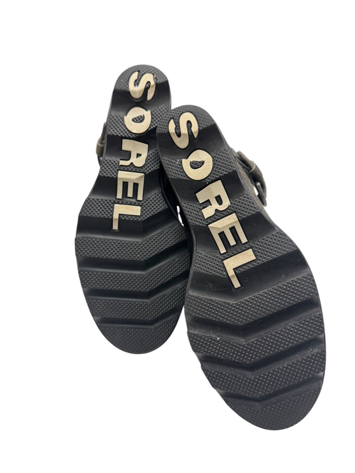 Boots Ankle Flats By Sorel In Grey, Size: 9