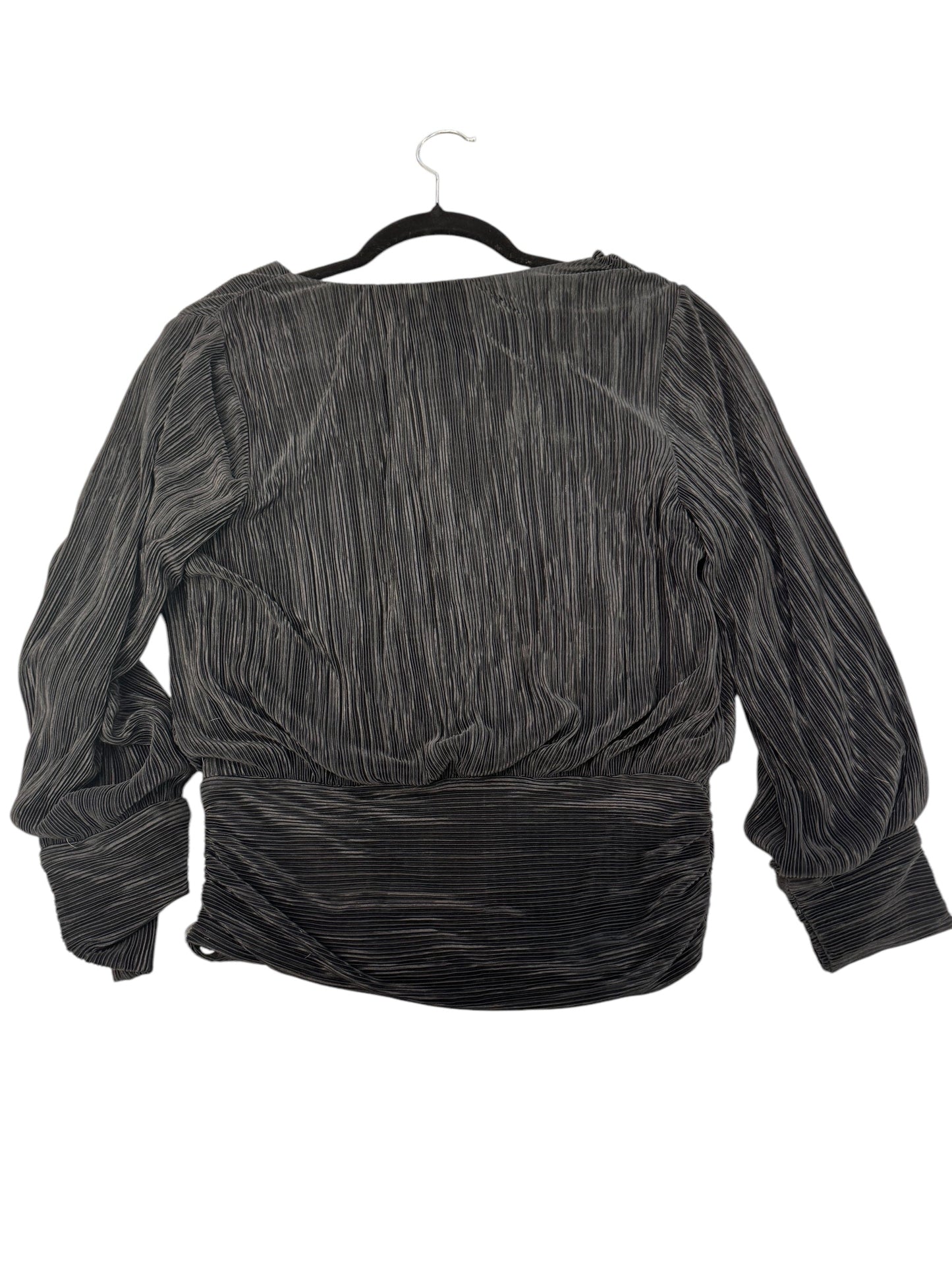 Top Long Sleeve By Express In Black, Size: S