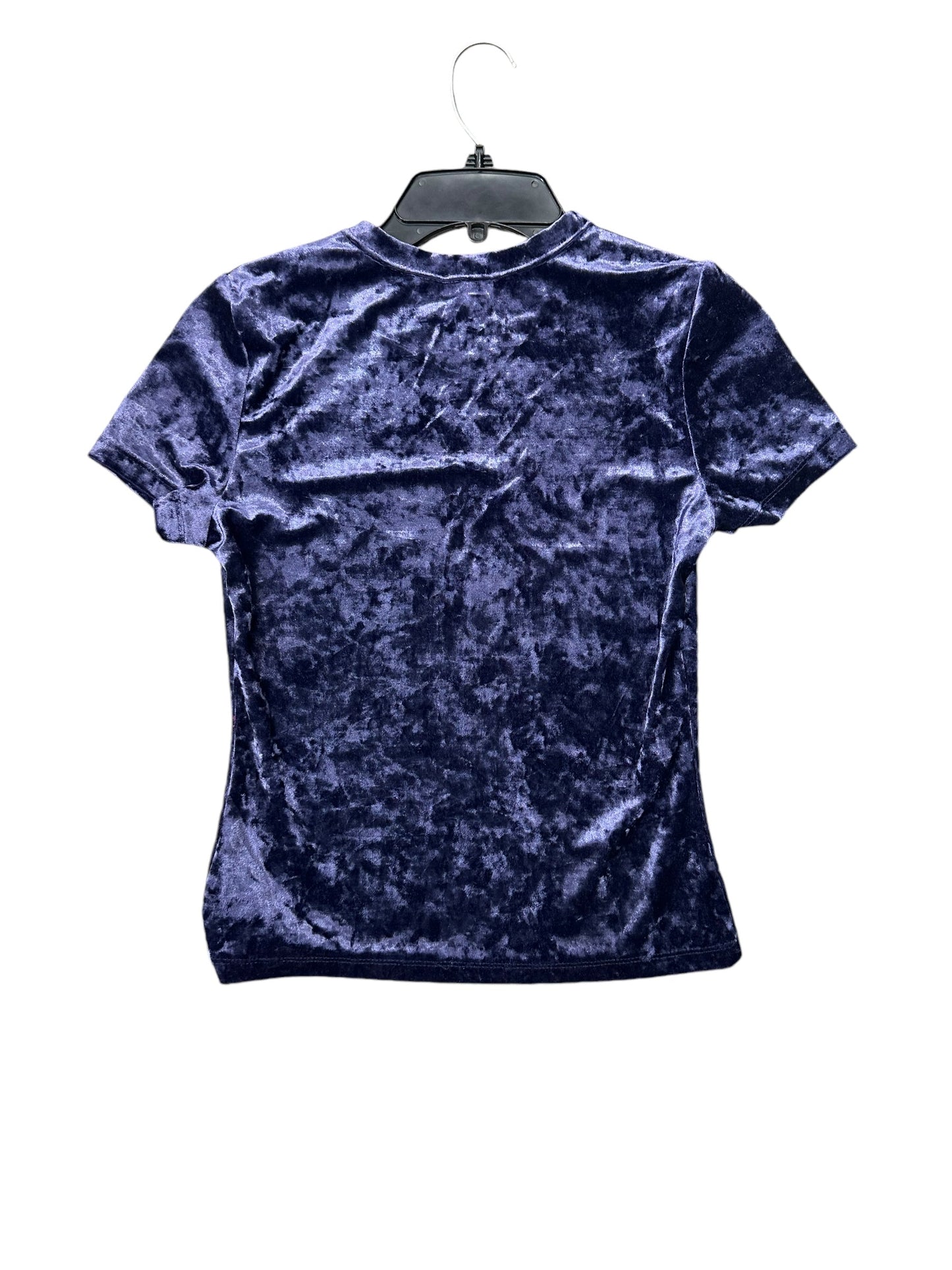 Top Short Sleeve By Free People In Purple, Size: M