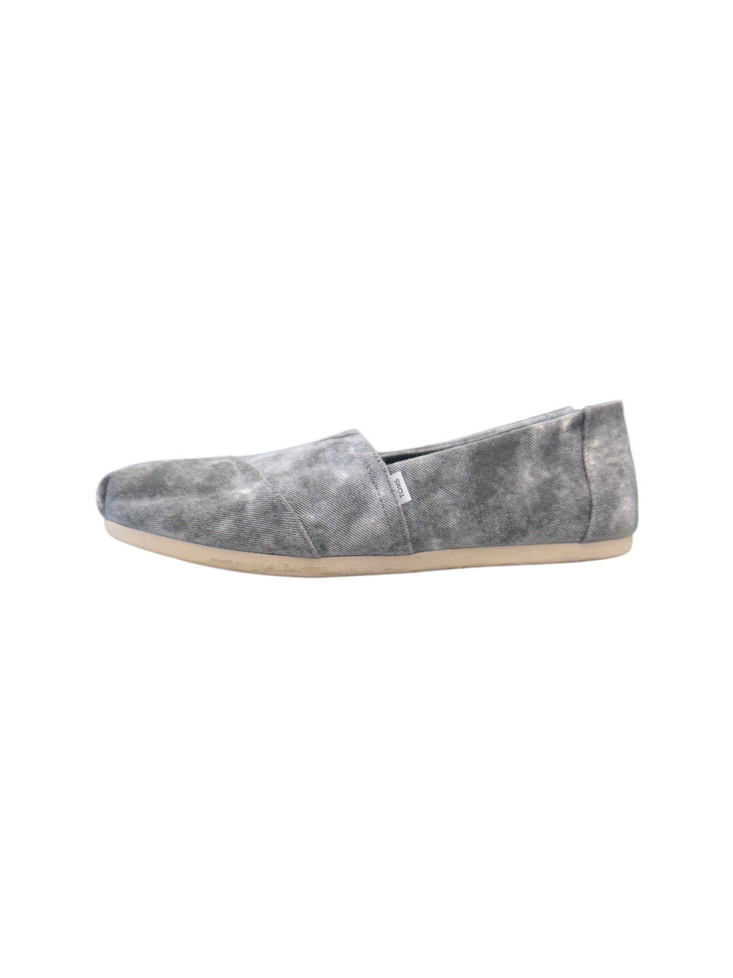 Shoes Flats By Toms In Grey, Size: 11