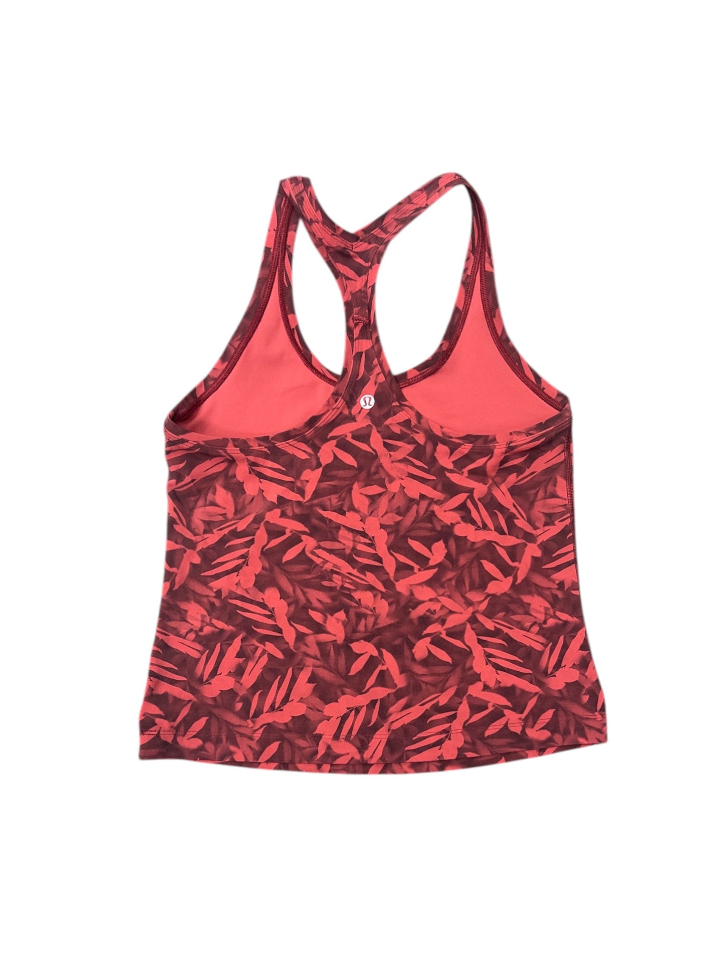 Athletic Tank Top By Lululemon In Red, Size: S