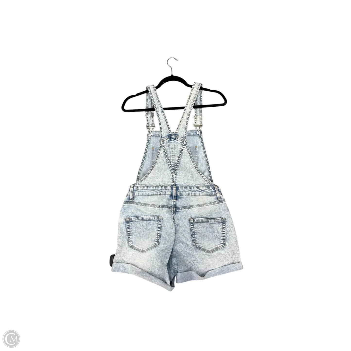 Overalls By Clothes Mentor In Blue Denim, Size: S