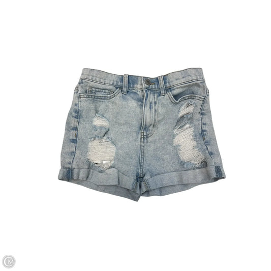 Shorts By So In Blue Denim, Size: 2