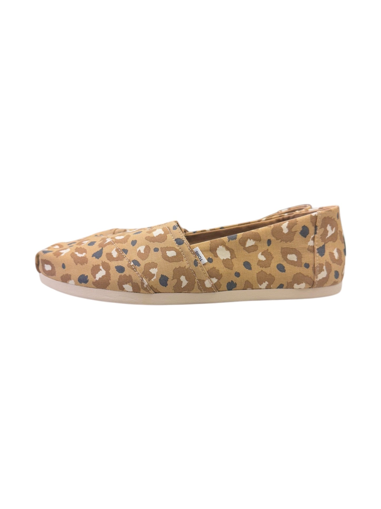 Shoes Flats By Toms In Animal Print, Size: 11