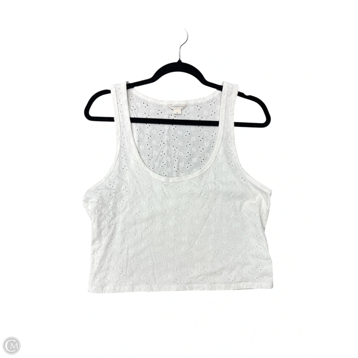 Tank Top By Aeropostale In White, Size: Xl