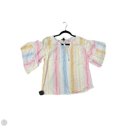 Top 3/4 Sleeve By Ana In Pink, Size: Xs