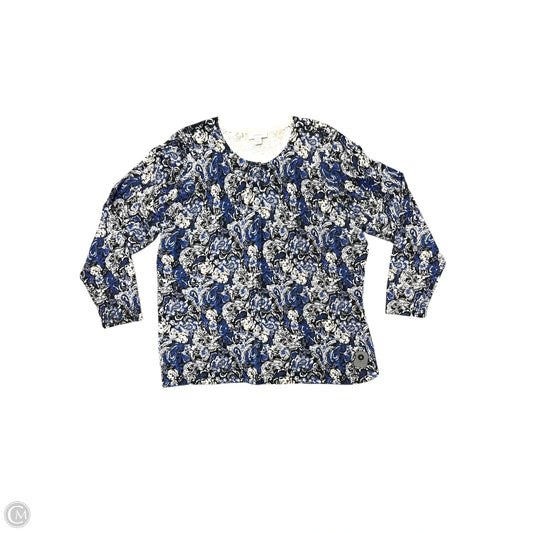 Cardigan By Cj Banks In Blue, Size: 3x