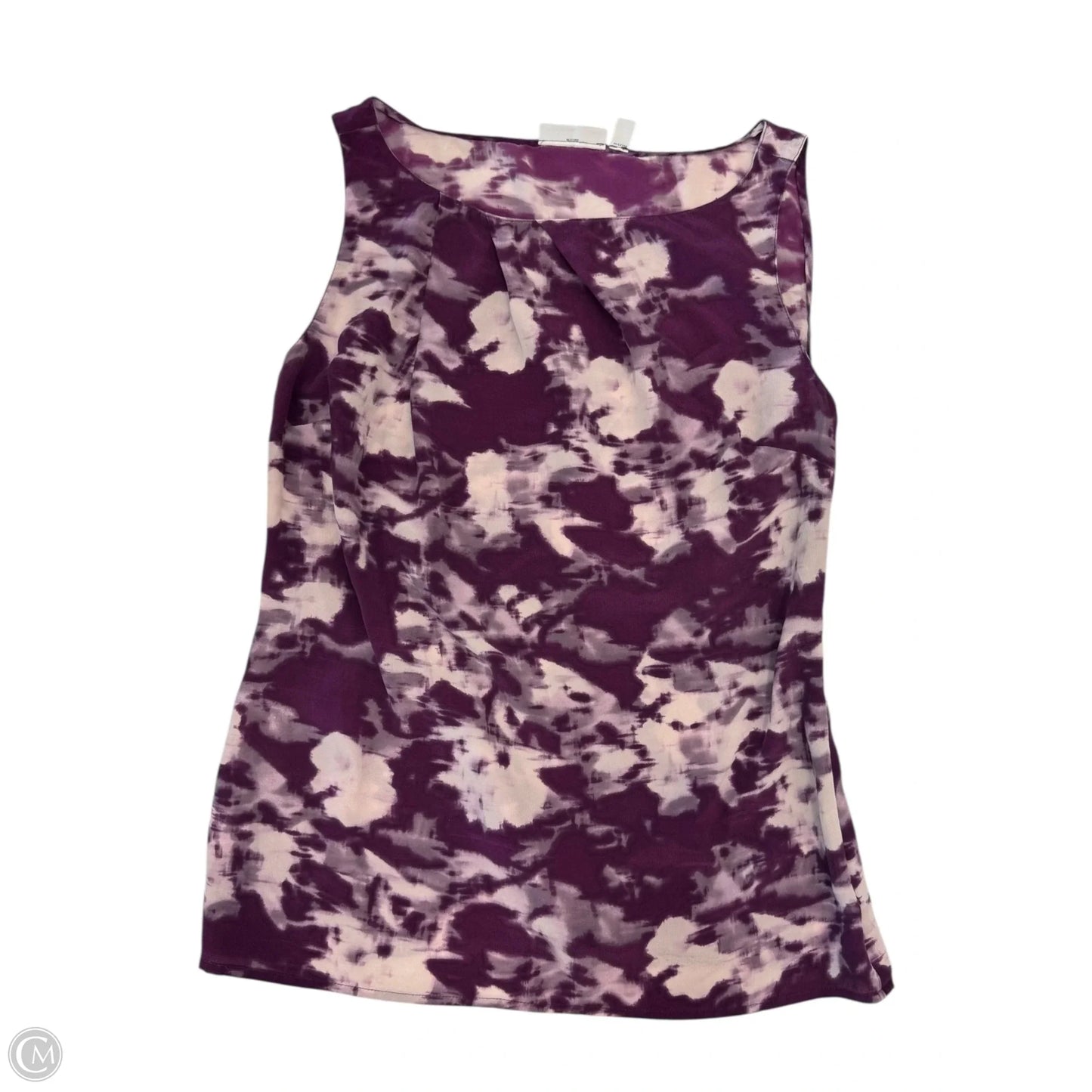 Top Sleeveless By Halogen In Purple, Size: Xs