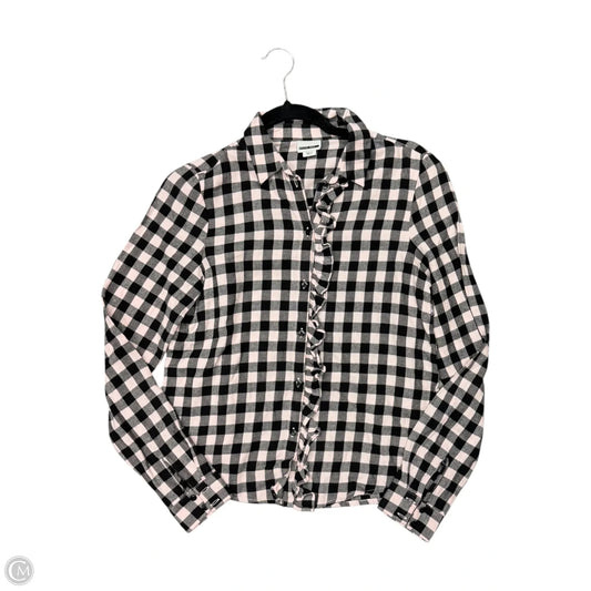 Top Long Sleeve By Cme In Pink, Size: S