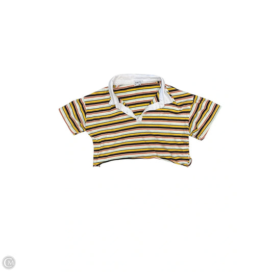 Top Short Sleeve By Rue 21 In Striped Pattern, Size: Xs