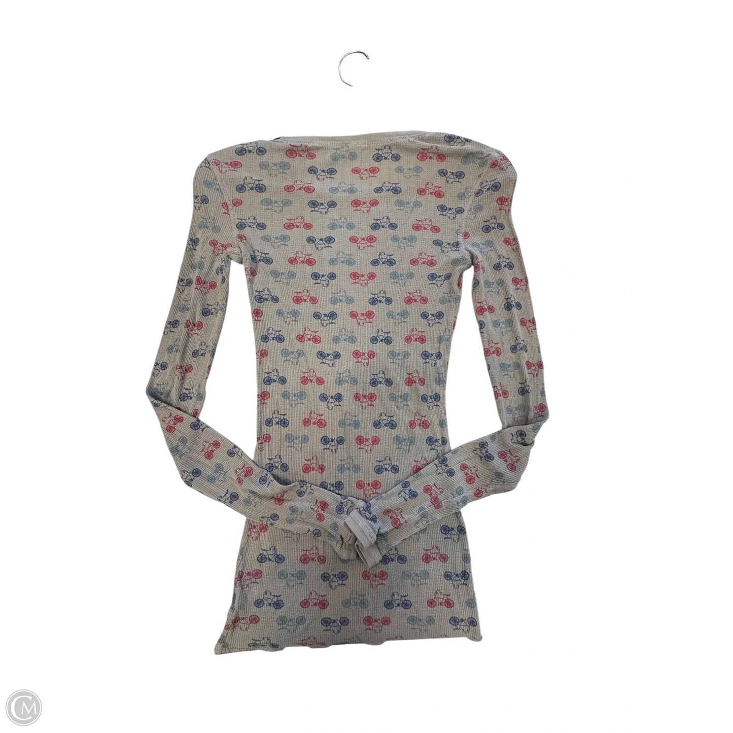 Top Long Sleeve By Clothes Mentor In Grey, Size: S