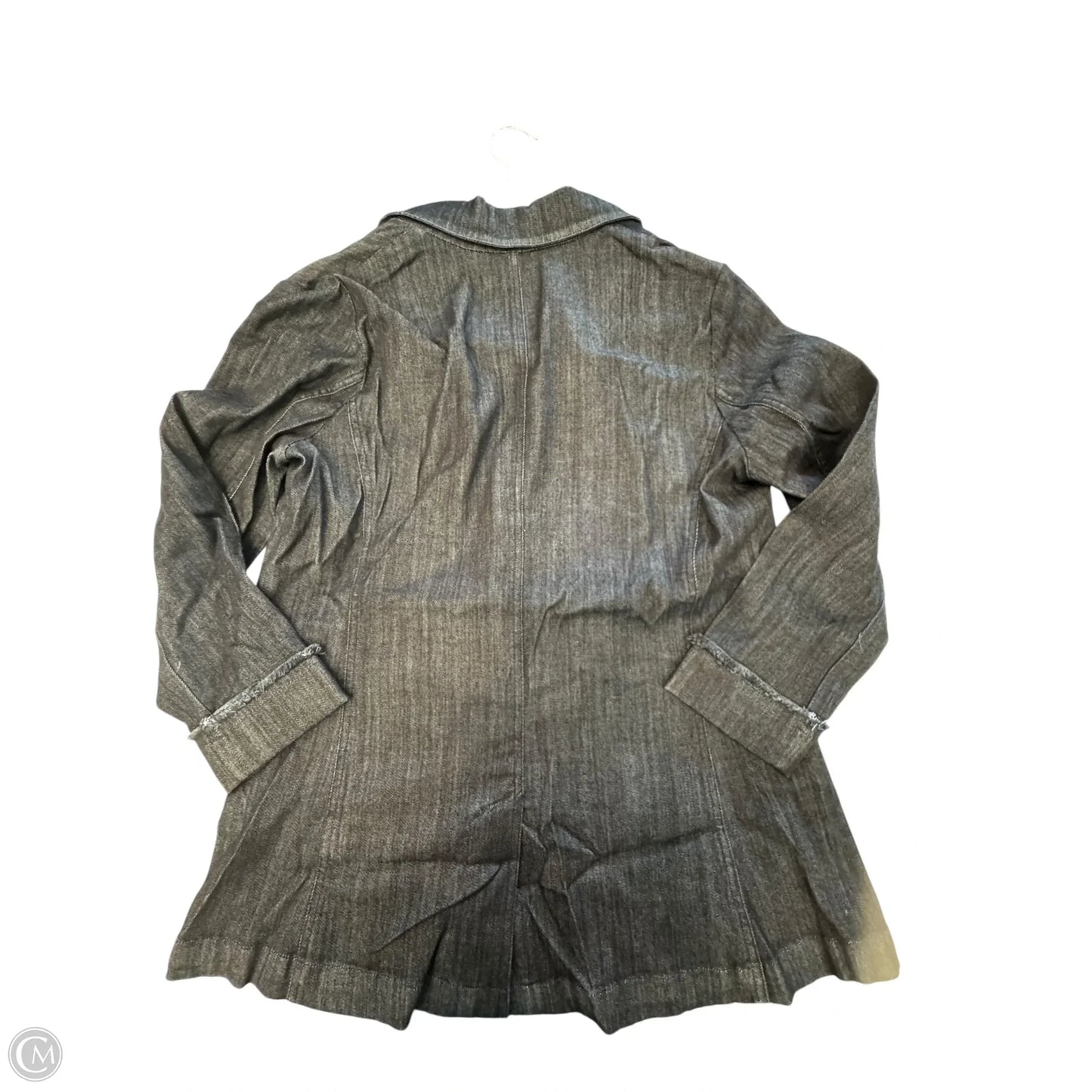 Blazer By Nic + Zoe In Black Denim, Size: S