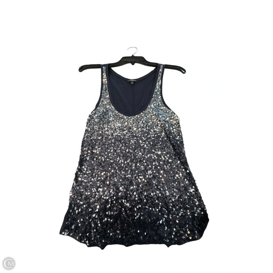 Top Sleeveless By Express In Blue, Size: Sp